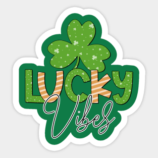 Lucky Vibes Sticker